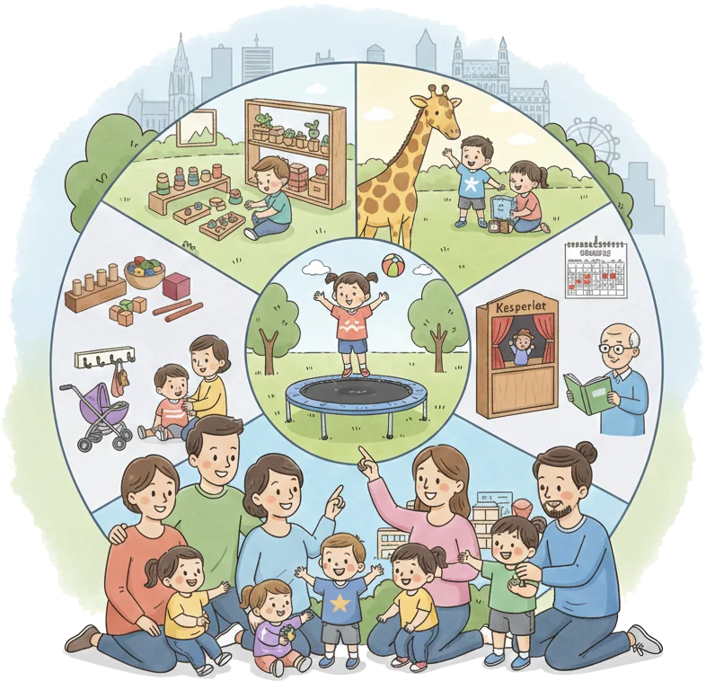 Choosing a Kindergarten in Vienna: What Parents Should Look For